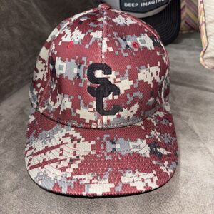 South Carolina Gamecocks Digital Camo Hat  OC Sports MWS Series  L/XL FlexFit